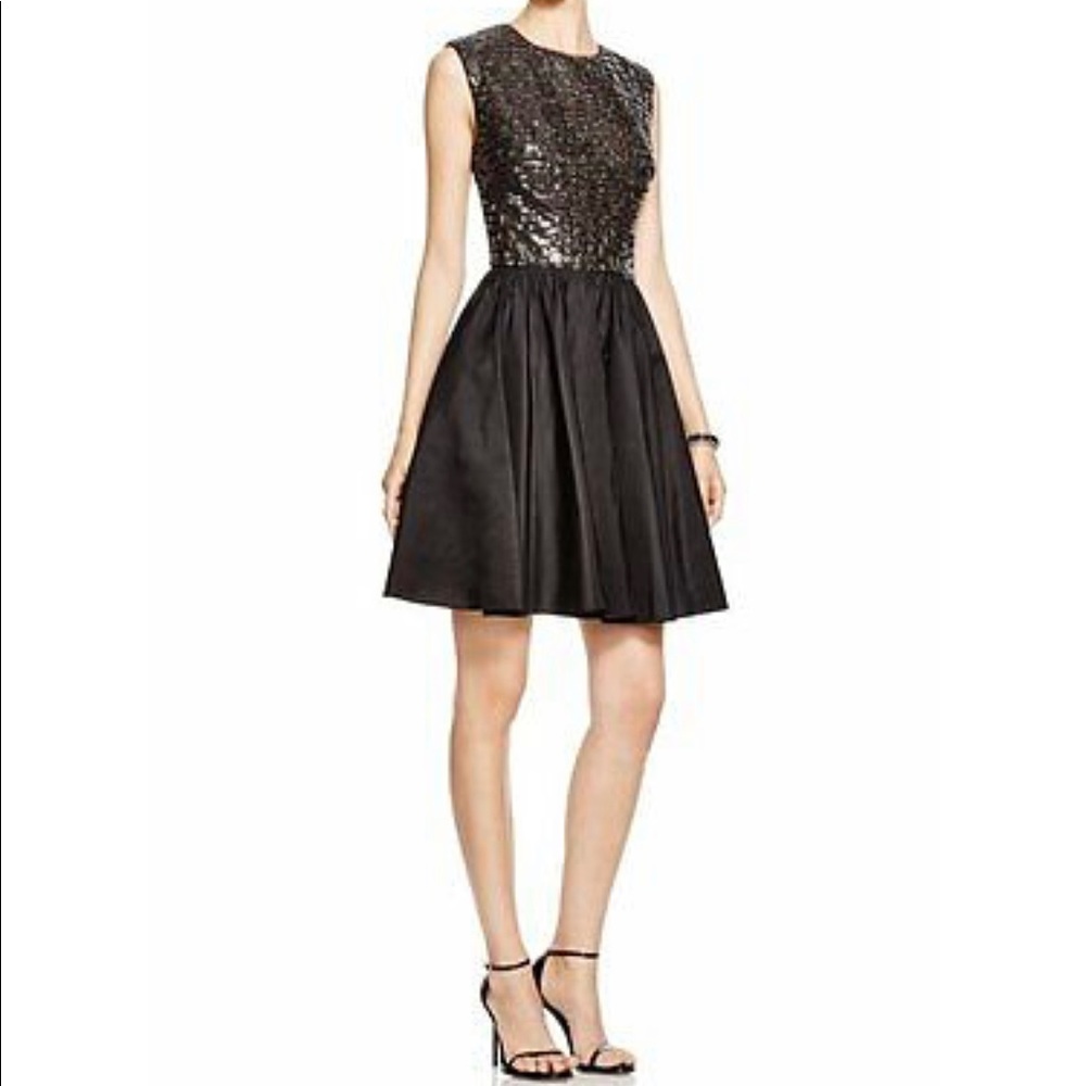 NWT Vera Wang Cocktail Sequined open back dress